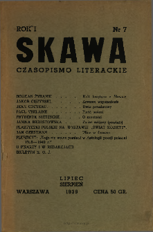 Skawa : czasopismo literackie