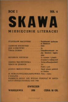 Skawa : czasopismo literackie