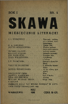 Skawa : czasopismo literackie