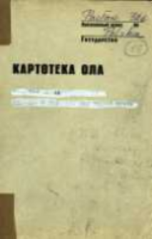 Kartoteka Ogólnosłowiańskiego atlasu językowego (OLA); Pacław (326)