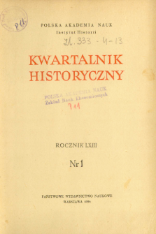 Niektóre spostrzeżenia i wnioski z X Kongresu Nauk Historycznych w Rzymie