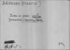 Kartoteka Słownika Gwar Ostr&oacute;dzkiego, Warmii i Mazur; Suplement; Hasła przepisane; Starcie-Ten