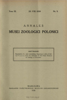 Description of a skin resembling Hippotigris zebra frederici Trouess. from the collection of the Polish Museum of Zoology at Warszawa