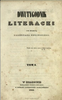 Dwutygodnik Literacki