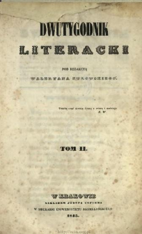 Dwutygodnik Literacki