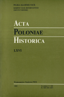 The Role of Torture in Polish Municipal Judicature in the Second Half of the 16th and the First Half of the 17th Century