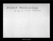 Modła Włościańska. Files of Niedzborz district in the Middle Ages. Files of Historico-Geographical Dictionary of Masovia in the Middle Ages