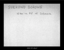 Sułkowo Borowe. Files of Niedzborz district in the Middle Ages. Files of Historico-Geographical Dictionary of Masovia in the Middle Ages