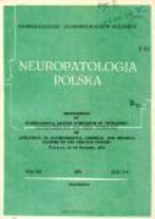 Neuropatologia Polska T.13 z.3-4 (1975)