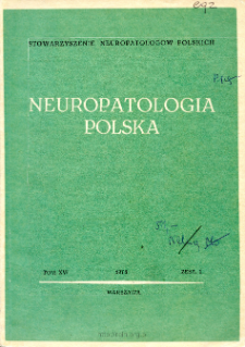 Neuropatologia Polska T.16 z.1 (1978)