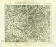 Obszar manewr&oacute;w na pomorzu w roku 1925 : Grudziadz, Wąbrzeżno, Toruń, Gołub-Dobrzyń