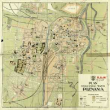 Plan stołecznego miasta Poznania