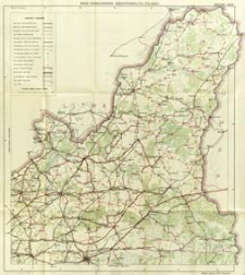 Mapa samochodowa Rzeczypospolitej Polskiej : podziałka 1:800.000. Białystok - Wilno