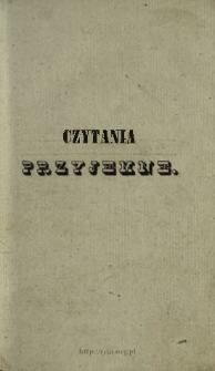 Czytania Przyjemne : pismo dodatkowe do Muzeum Domowego 1838 T.3