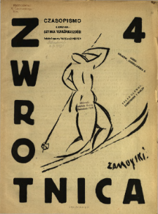 Zwrotnica : czasopismo : kierunek : sztuka teraźniejszości 1923 N.4-6