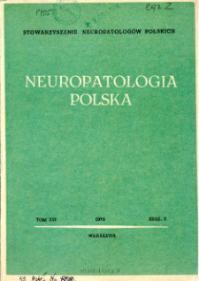 Neuropatologia Polska T.16 z.2 (1978)