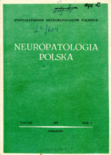 Neuropatologia Polska T.17 z.1 (1979)