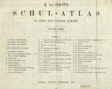 E. von Sydow's Schul-Atlas in zwei und vierzig Karten