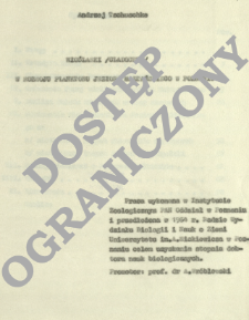 Wioślarki (Cladocera) w rozwoju planktonu Jeziora Maltańskiego w Poznaniu