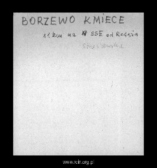 Borzewo Kmiece, now part of Bożewo. Files of Plonsk district in the Middle Ages. Files of Historico-Geographical Dictionary of Masovia in the Middle Ages