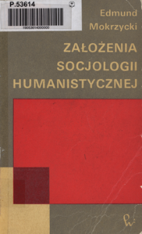 Założenia socjologii humanistycznej