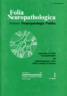 Folia Neuropathologica : former Neuropatologia Polska Vol.35 (1997) nr 1