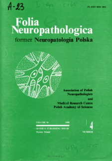 Folia Neuropathologica : former Neuropatologia Polska Vol.36 (1998) nr 4