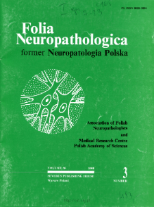 Folia Neuropathologica : former Neuropatologia Polska Vol.38 (2000) nr 3