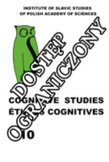 Cognitive Studies = Études Cognitives. Vol. 10 (2010)