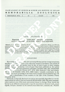 Experimental study of the antsʾ communication system, with the application of the Information Theory approach
