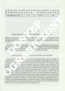 Some interesting features on Finnish wood ant mounds