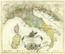 Italia Cursoria Seu Tabula Geographica in qua omnes viæ angariæ et Stationes Veredariorum ordinariæ, per totam Italiam Cursoribus constitutæ.