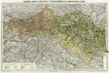 Rozsiedlenie ludności polskiej w Galicyi = Siedelungsverhältnisse der polnischen Nation in Galizien