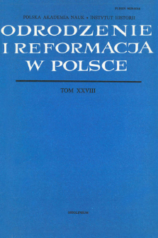Koncepcje narodu i społeczeństwa w literaturze plebejskiej od końca XVI do końca XVII w.