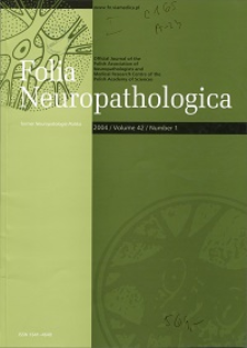 Folia Neuropathologica : former Neuropatologia Polska Vol.42 (2004) nr 1