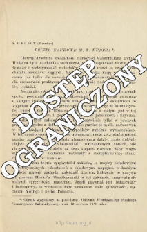 Dzieło naukowe M. T. Hubnera