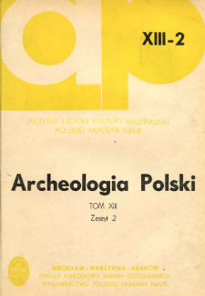 Badania Zakładu Historii Kultury Materialnej Wielkopolski i woj. zielonog&oacute;rskiego nad okresem wpływ&oacute;w rzymskich i wczesnego średniowiecza na Ziemi Lubuskiej