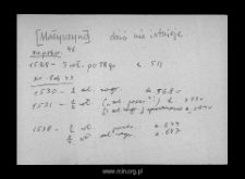 Małyszyno. Files of Wyszogrod district in the Middle Ages. Files of Historico-Geographical Dictionary of Masovia in the Middle Ages