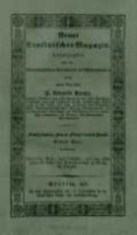 Neues Lausitzisches Magazin. (1837) Bd. 15