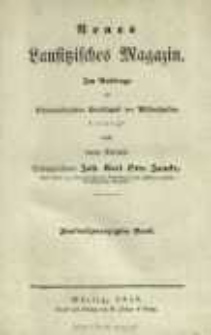 Neues Lausitzisches Magazin. (1849) Bd. 25