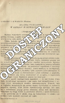 Analiza wymiarowa w badaniu wyrywkowym towar&oacute;w