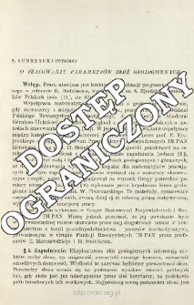 O szacowaniu parametr&oacute;w zł&oacute;ż geologicznych