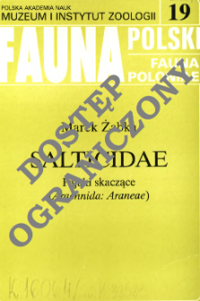 Salticidae - pająki skaczące (Arachnida: Araneae)