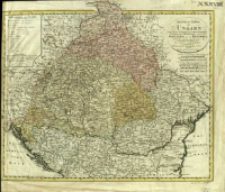 General Charte von Ungarn : mit seinen Nebenl&auml;ndern Croatien, Dalmatien, Slavonien und Siebenb&uuml;rgen, ingleichen Gallizien und der Bukowina nebst den angrenzenden Provinzen des Osmannischen Reichs & cc.
