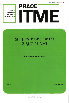 Spajanie ceramiki z metalami = Bonding of ceramics with metals
