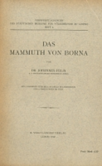 Das Mammuth von Borna