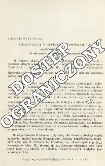 Zagadnienia numeryczne aproksymacji jednostajnej (I) (O alternansie wielomianów optymalnych)