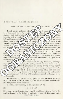 Pomiar przez kolejne por&oacute;wnywanie