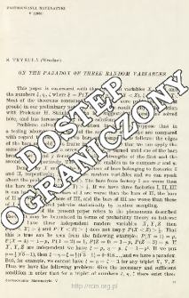 On the padadox of three random variables