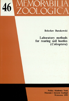 Laboratory methods for rearing soil beetles (Coleoptera)